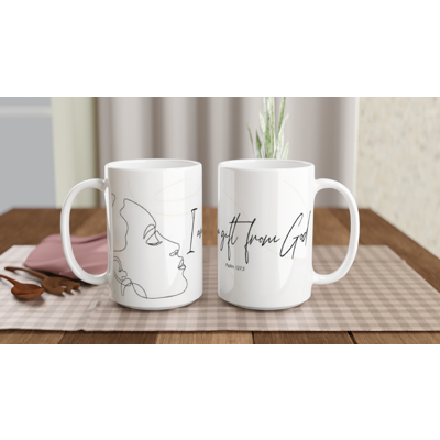 I am a gift - White 15oz Ceramic Mug